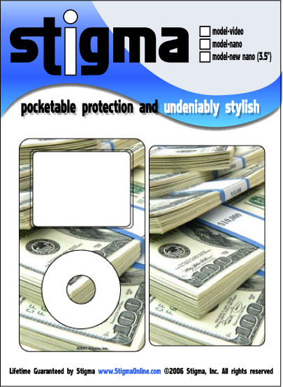 iPod cover package design